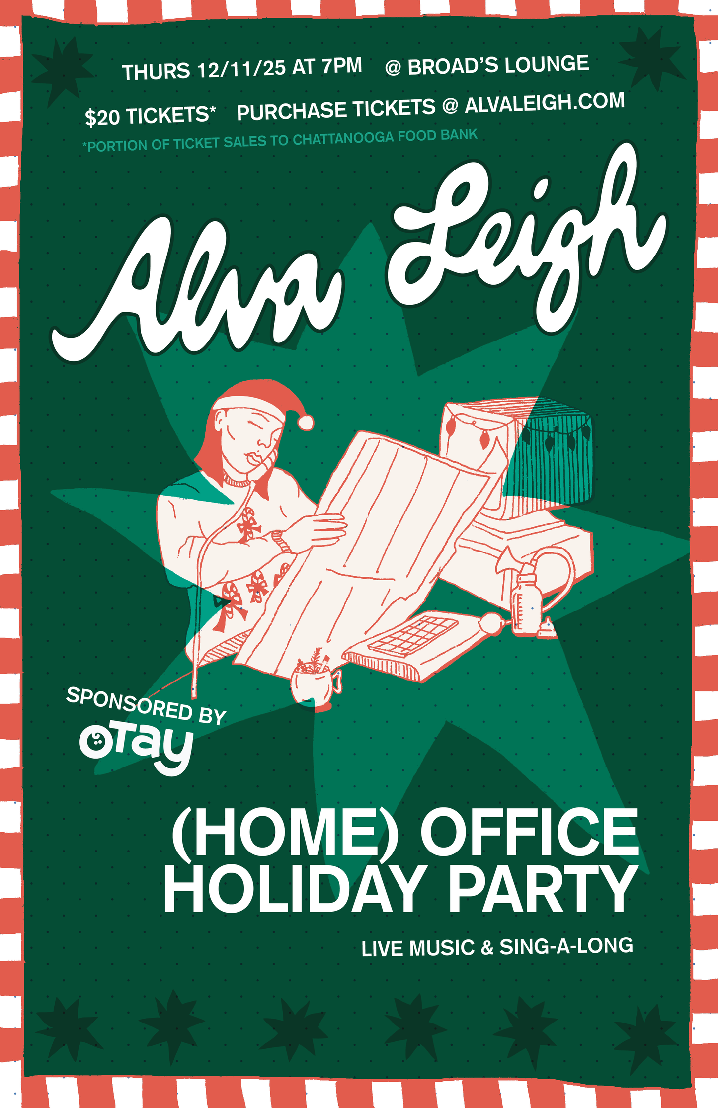 Alva Leigh's (Home) Office Holiday Party